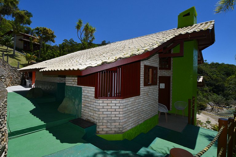 BANGALÔ CASA DA PEDRA - EXCLUSIVIDADE, CONFORTO E PRIVACIDAD